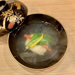 川田 - 2021.1.  蛤真薯の薄氷椀