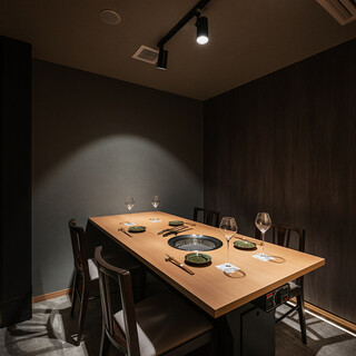 全席完全個室で4部屋ご用意してます。忘年会、新年会にも是非。