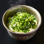 Scallion udon