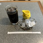 アンの家 - 食後にはアイスコーヒーを頂きました。ホット、また紅茶を選べますよ