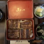 炭焼うなぎ あおいや - 鰻重一人前