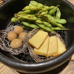 野菜肉巻き串 ぐるり - 