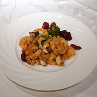中国料理 四川 - カシュナッツと海老の炒め