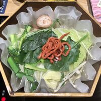 瓢嘻 京橋店 - 【鍋】出汁しゃぶ　岩手県産 岩中豚　　