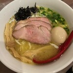 Toripaitan Torimaru - 特製濃厚鶏白湯ラーメン塩 1250円