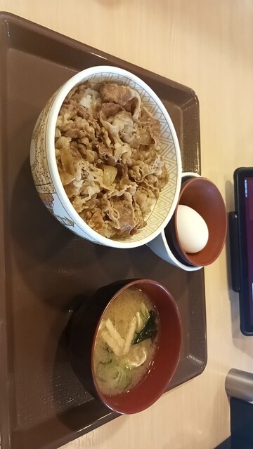 すき家 大船渡赤崎店 - 盛（牛丼）の写真