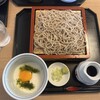 Soba Kiyose Musashiya - とろろ卵がついたざる蕎麦