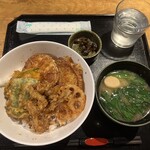 Soba Kiyose Musashiya - 野菜たっぷりの天丼セット