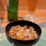 Minohodoshirazu - 蕎麦の実となめこの椀