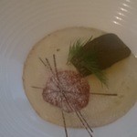 ベル･エポック - アールグレイとショコラのムース、フランボワーズソース