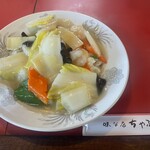 ちゃぷ - 海老あんかけ丼(塩)820円