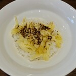 Tantammenshikanaiomise - 焼きチーズ飯（追い飯用）200円