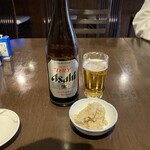 Sanriku Oofunato Zushi - とりあえず昼からビール(卯の花付き)