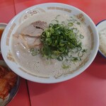 豚骨ラー麺 ごん太 - ラーメン+Ｃセット♪