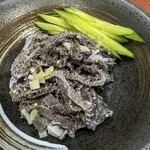 Yakiniku Ichiba Meigetsukan - センマイ刺し