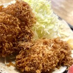 かつ村 - 火・木限定 鮪刺身とヒレかつのセット定食 1,100円