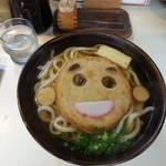 めん吉 - 卒業感謝価格の「サンキュウうどん」390円＋大盛130円です。想い入れもあるから美味さが沁みます。