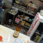 Okamuro Saketen - 瓶ビールに風船（笑）