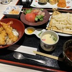 日本料理 魚月 - 天重とうどん御膳