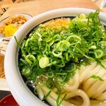 Marugame Seimen - 鶏めし定食 麺はかけ特盛