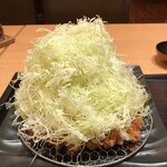とんかつ和幸 - キャベツお代わり(爆)