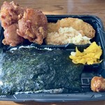 とまとほかほか弁当 - のりから+白身　590円(税込)