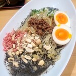 Koushuuya Bettei - 汁なし担々麺　煮卵