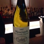 河庄利宮 - ［２回目］Meursault “Les Grands Charrons” 2007