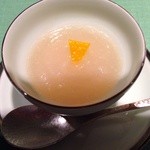 河庄利宮 - ［２回目］河庄コース(温かい天王寺蕪の和風ポタージュ　柚子の香り)