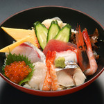 すしやの山孝 - 醍醐味丼￥1000