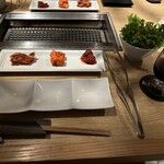 横浜焼肉kintan - キムチ③種　チョレギサラダ