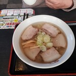 Kitakata Ramen Bannai - 塩喜多方ラーメン880円