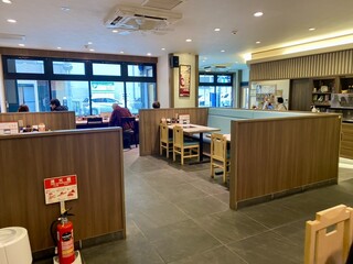 Tonkatsu To Washokuno Mise Chouhachi - 店内もね…ファミレス以上なのよ。
                        このテーブル席の他にカウンター席もあって…
                        更に奥にまた同様のテーブル席がある。
                        昔を知る人間からすれば…どんだけデカいのんw