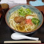 讃岐うどん いわい - ソーキそば風うどん。沖縄そばの再現度の高さは、食べていて笑ってしまう位でした。