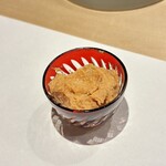 鮨処 有馬 - あん肝 奈良漬