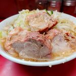 ラーメン二郎 - 小ぶたラーメン　900円