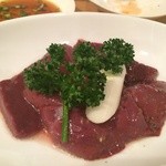 炭焼 金竜山 - 塩レバー