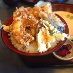 Kaisendokoro Shiokaze - おまかせ天丼  なかなかのボリューム