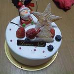 サロン・ド・テ・ジャマン - 2013.12. クリスマスケーキ♪（\4,000）