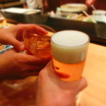 いなせ - 久しぶりの乾杯～♪