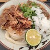 岸井うどん 天空のブルートレイン店