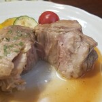 キッチン ブルー グローブ - ポシェをカット