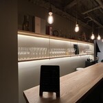 flap my wings - カウンターの様子