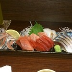 和風ダイニングきらり - 鰯、マグロ、しめ鯖
      臭みが全くなく脂がのってて最高