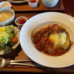 Kominka Kafe Ando Kafe Hanare - 季節野菜とモッツァレラチーズのトマト生パスタ1408円