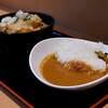 よもだそば - 料理写真:特大かき揚げそば 半カレーセット＠税込800円