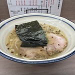 麺時 しゅき - 中華そば(950円、斜め上から)