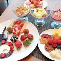 アトモス･イタリアンダイニング - パフェベース3種類とトッピング類