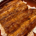 Sumiyaki Unagi No Uoi - うな丼アップ