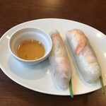 GIA BAO QUAN - 海老と豚肉と野菜の生春巻き　550円